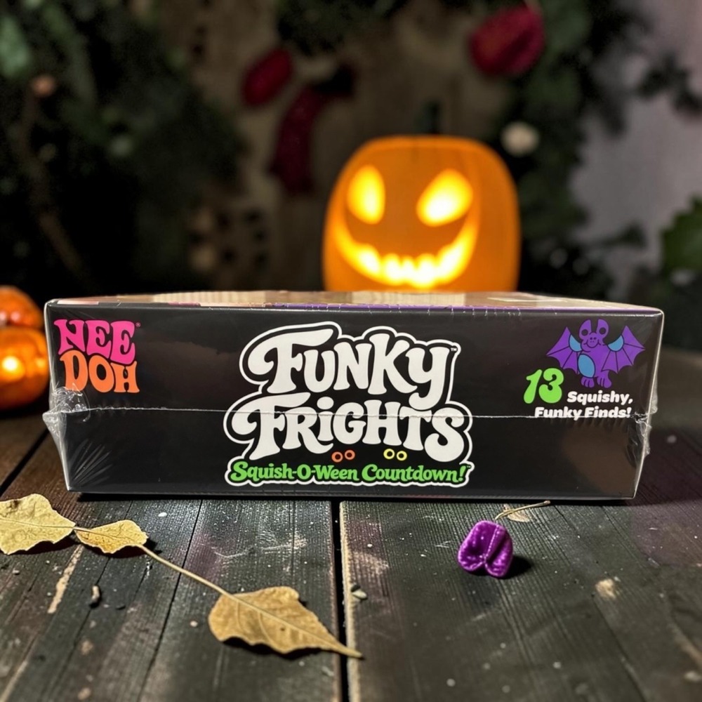 NeeDoh Funky Frights Squish-O-Ween Countdown Halloween Advent Calendar 13 Pack - Picture 4 of 8